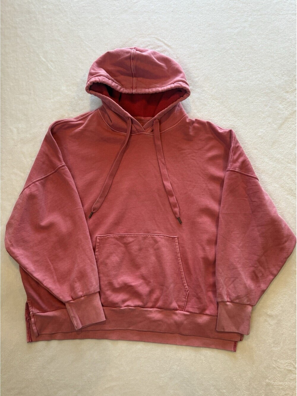 American Eagle Outfitters This Feels Seriously Huggable Large Pink Hoodie